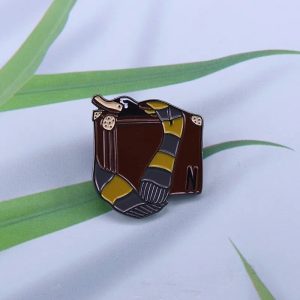 Niffler Suitcase Enamel Pin