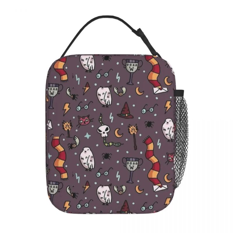 Cartoon Harries Magic World Insulated Lunch Tote Bag - Image 16