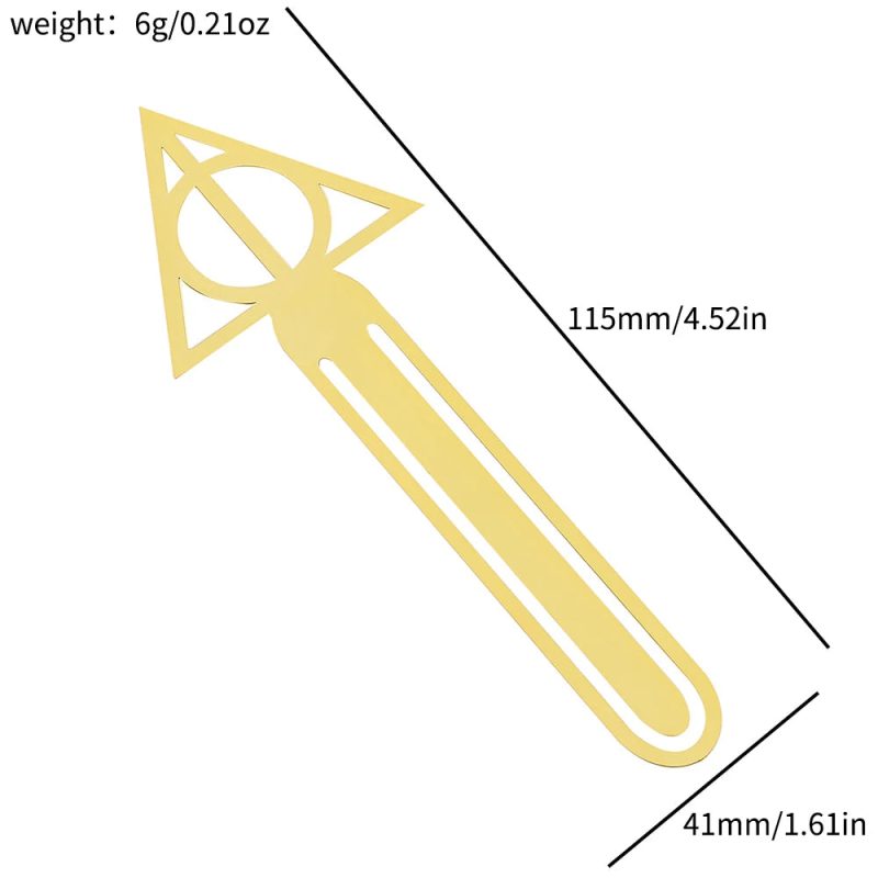 Magic Sorting Hat Metal Bookmark - Image 6