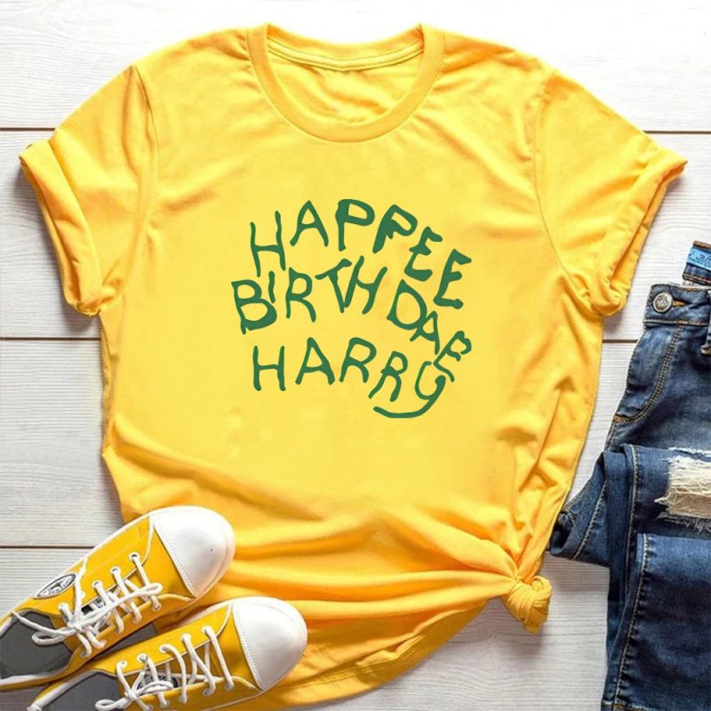 Happee Birthdae Harry T-Shirt - Image 5