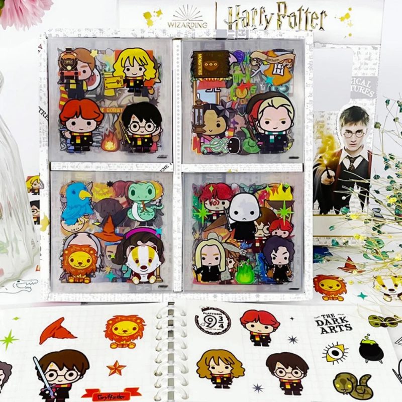 60-Sheet Harry Potter PET Sticker Set - Image 2