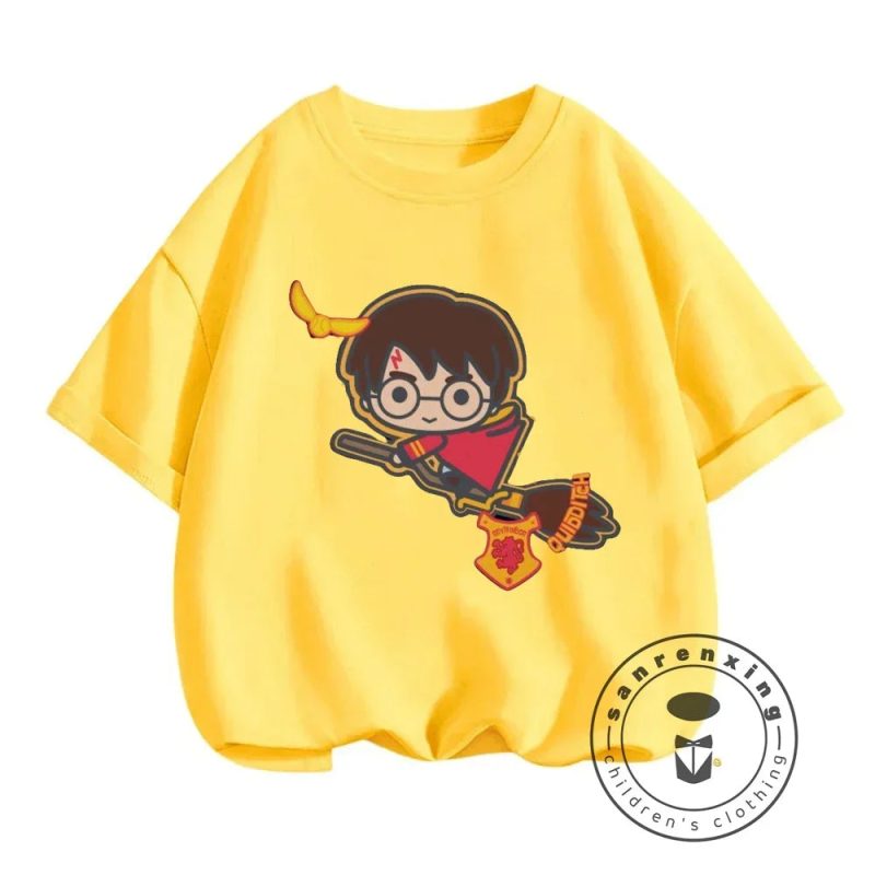 Kids Boys & Girls Cartoon Anime Harry Potter T-Shirt - Image 14