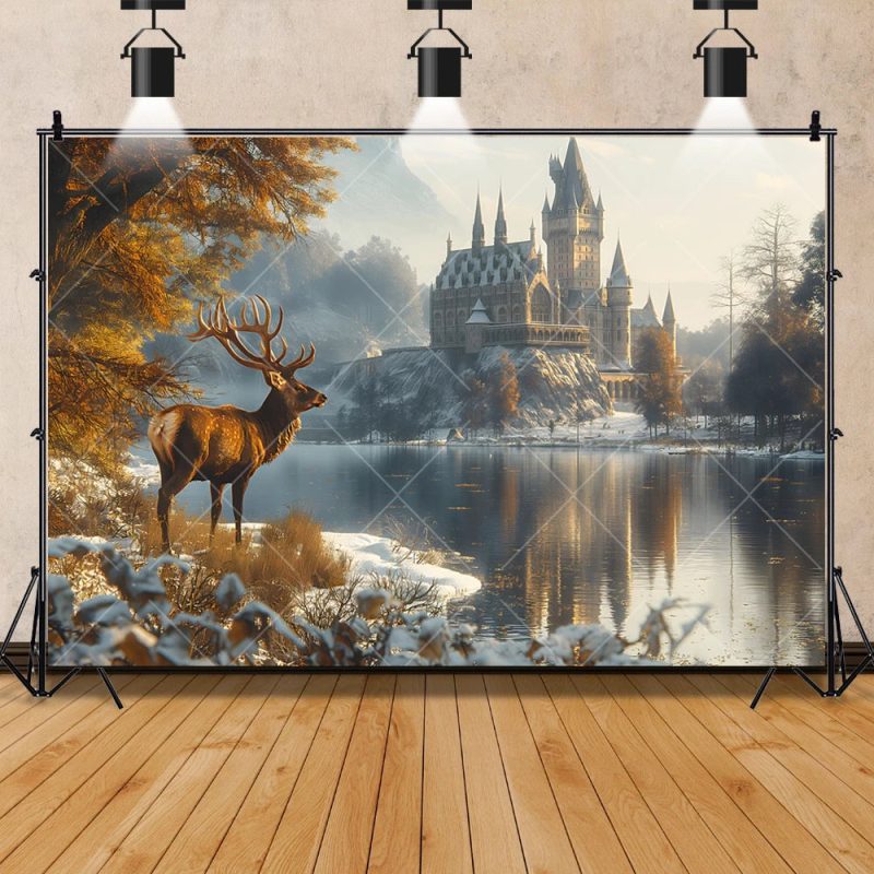 Magic Castle Witches & Wizards School Backdrop - Image 12