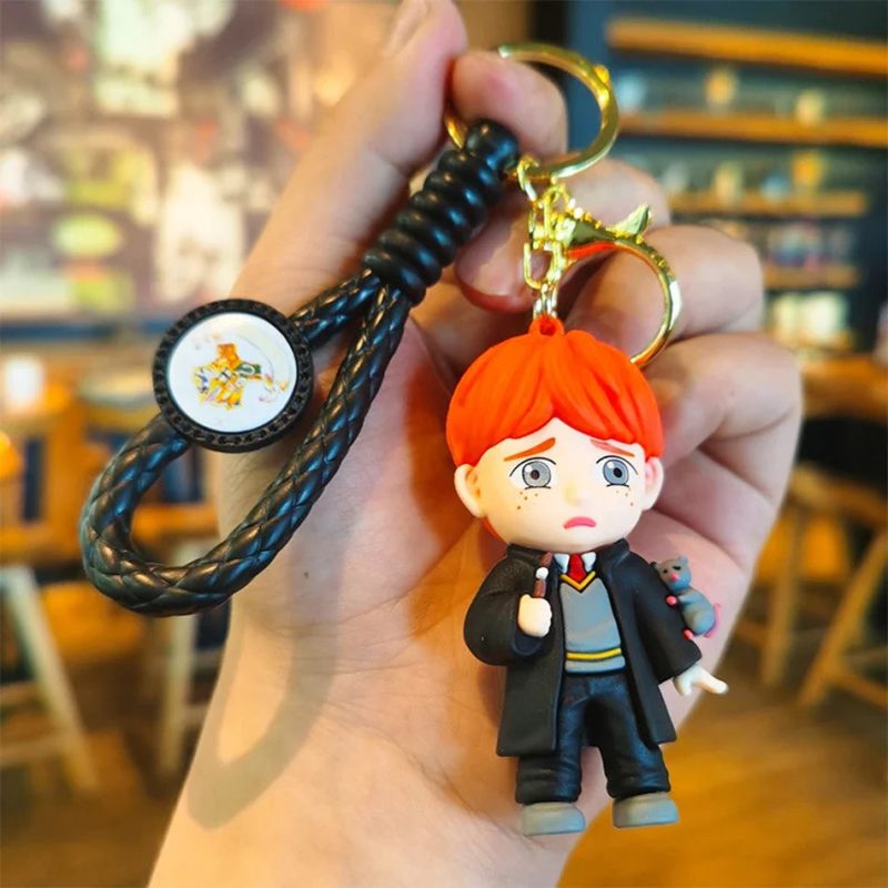 Cartoon Harry Ron PVC Keychain - Image 4