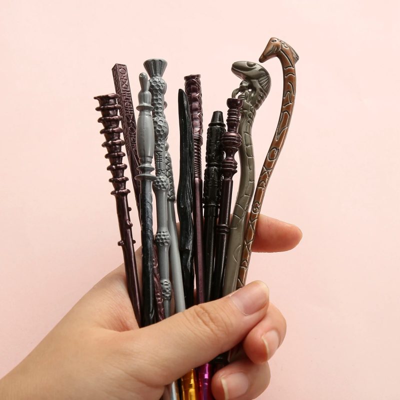11pcs/set Harry Potter Magic Wand Makeup Brush Set - Image 6