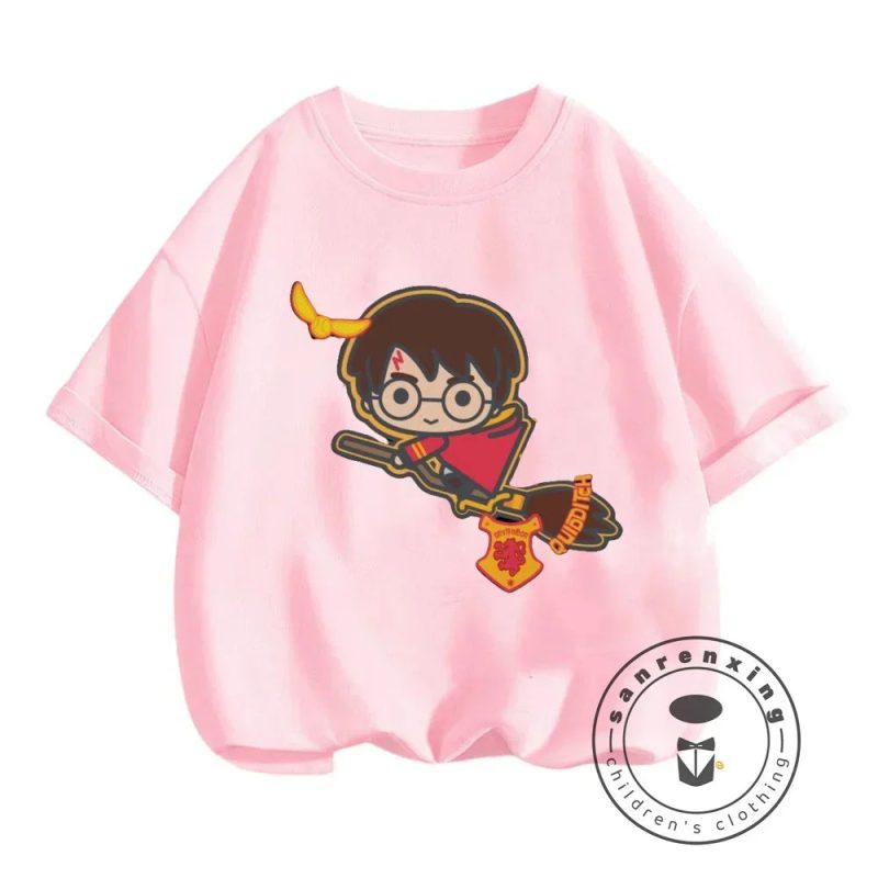 Kids Boys & Girls Cartoon Anime Harry Potter T-Shirt - Image 15