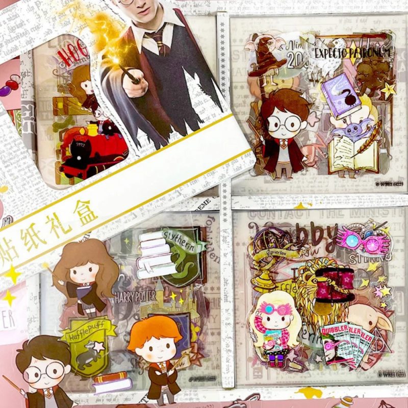 60-Sheet Harry Potter PET Sticker Set - Image 4