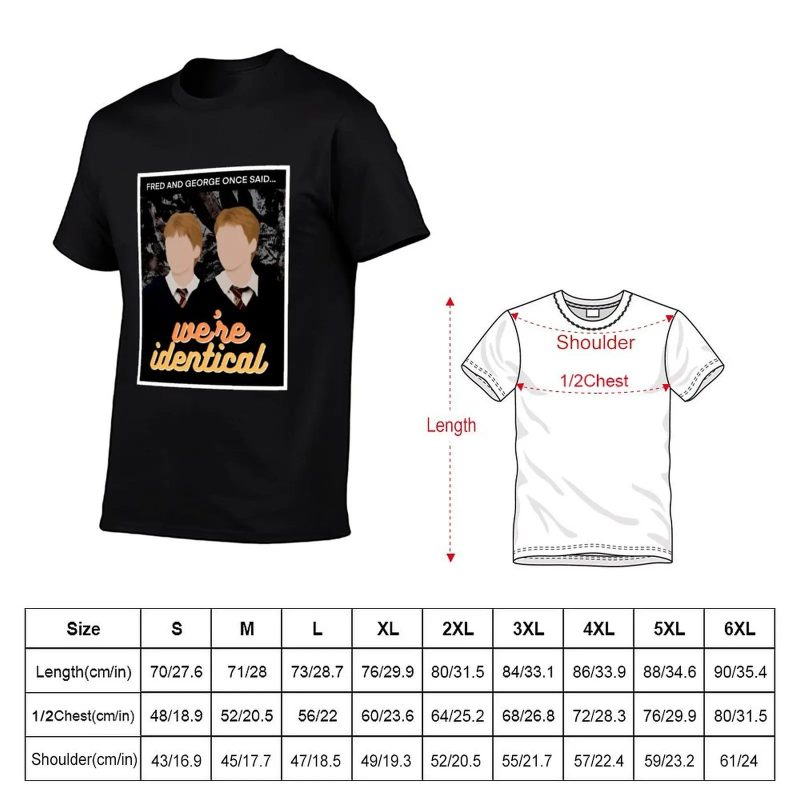 Fred and George Weasley “We’re Identical” T-Shirt - Image 5