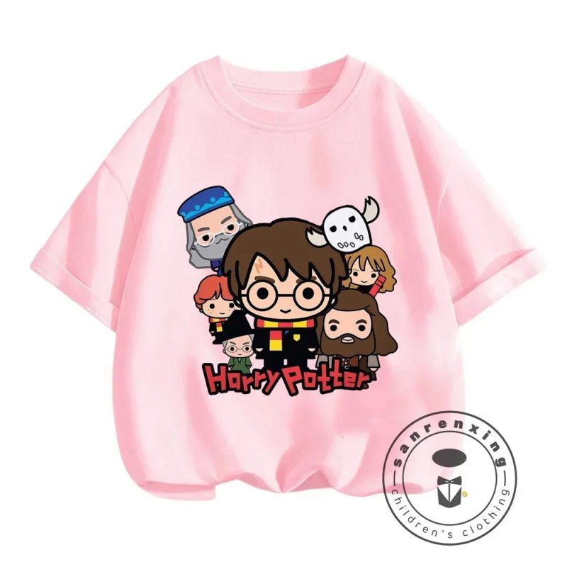 Harry Potter Anime Children's Short-Sleeved T-Shirt - Image 2