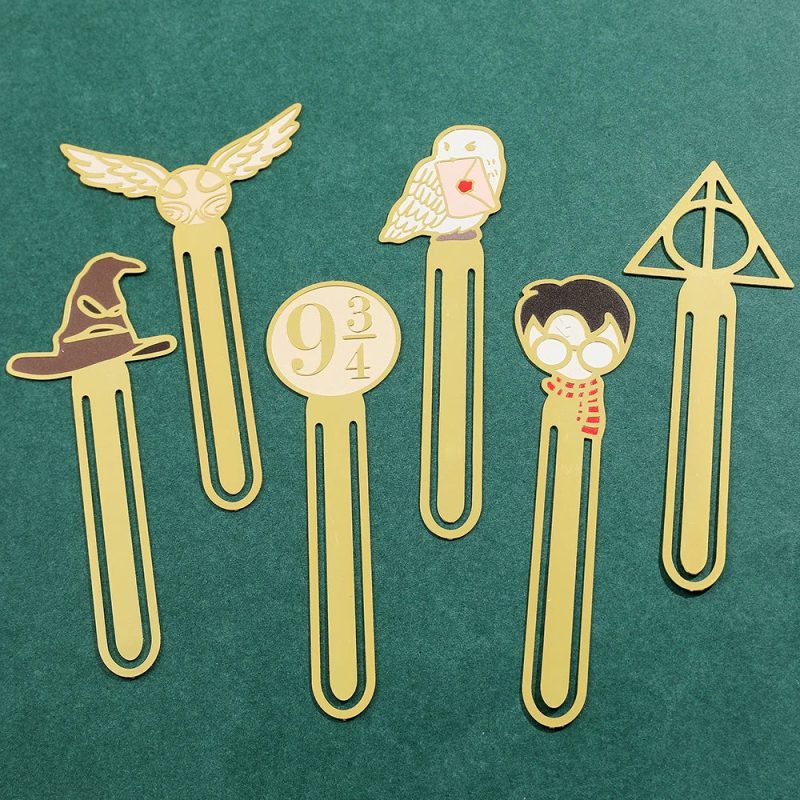 Magic Sorting Hat Metal Bookmark
