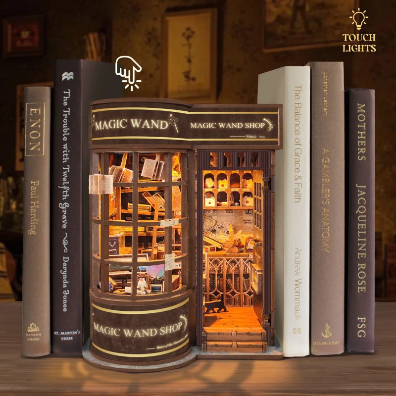 DIY Wooden Magic Wand Book Nook Kit - Image 4