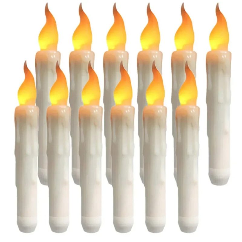 Floating LED Candles with Magic Wand Remote - Image 9