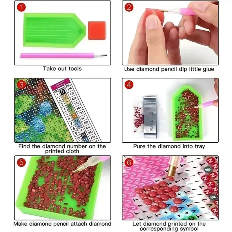 Harry Potter Magic School 5D DIY Diamond Painting - Image 6