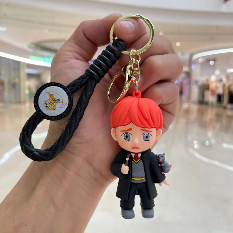 5PCS Anime Harry Potter Figure Keychain Set - Image 10