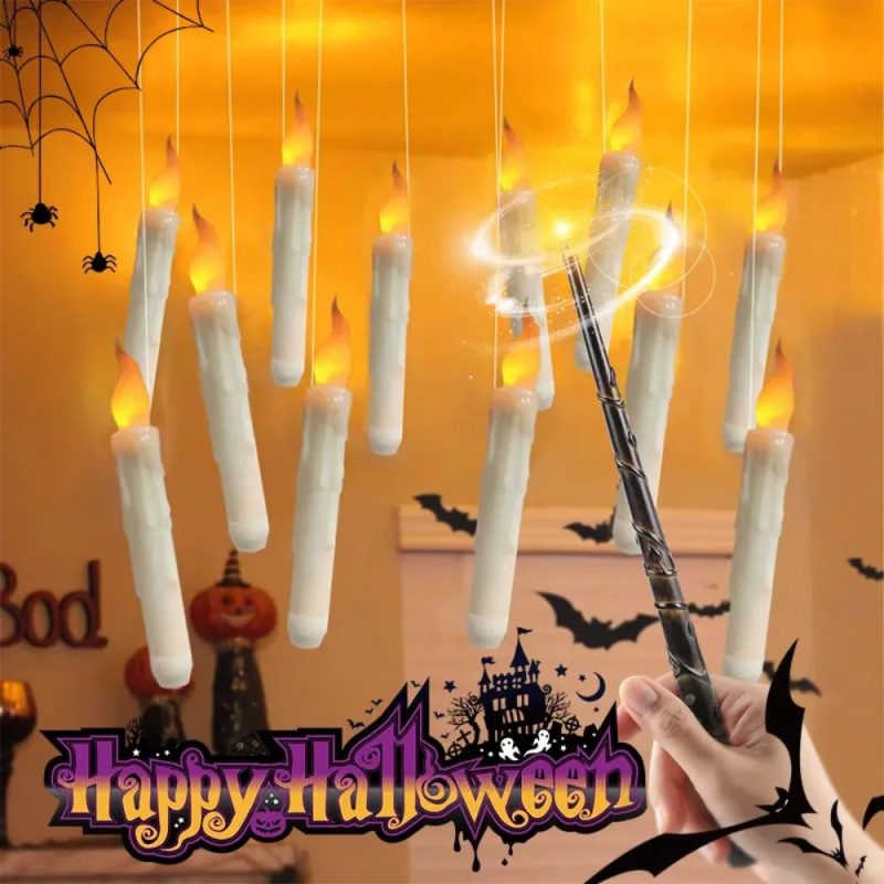 Magic Wand Remote-Controlled Floating Candle - Image 2