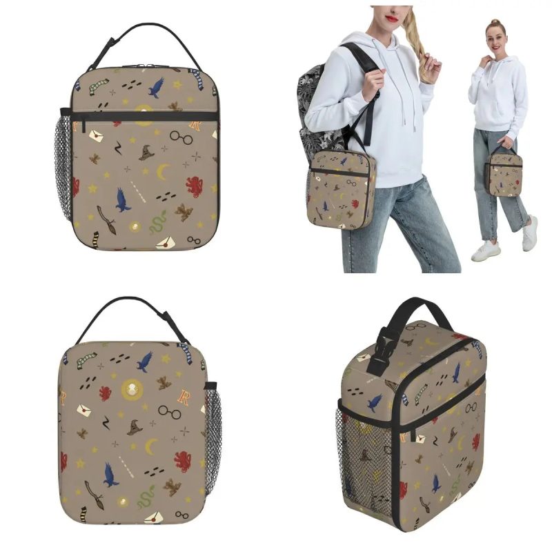 Cartoon Harries Magic World Insulated Lunch Tote Bag - Image 2