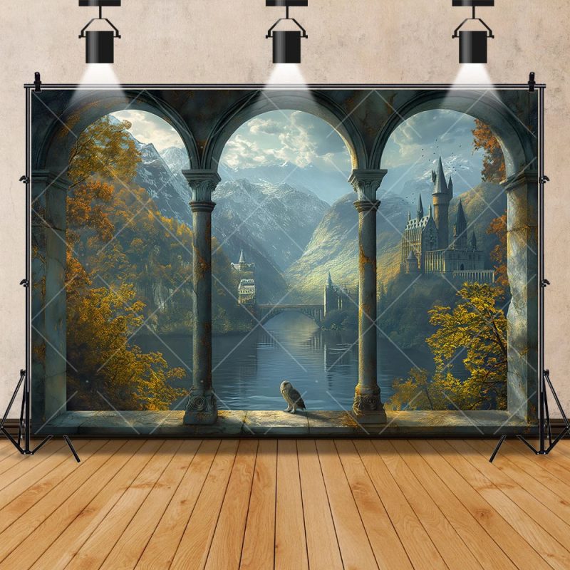 Magic Castle Witches & Wizards School Backdrop - Image 20