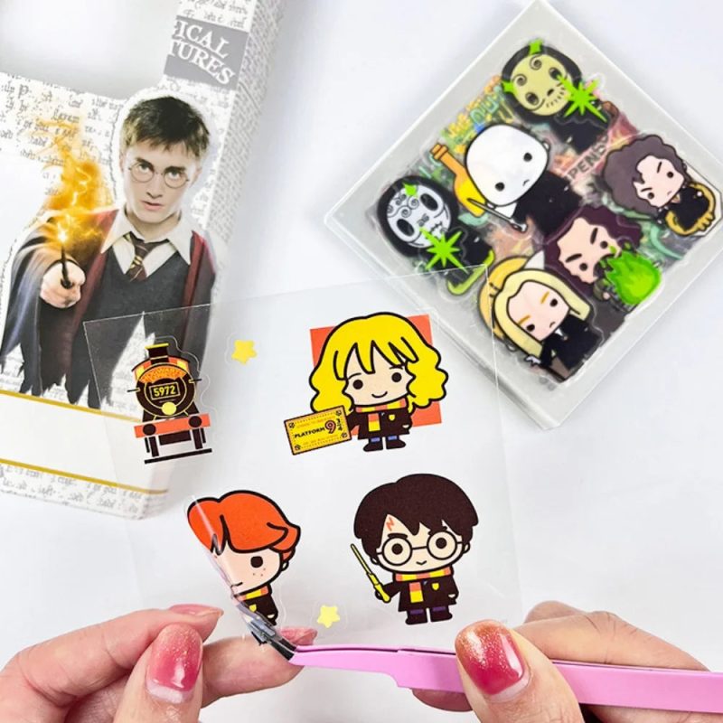 60-Sheet Harry Potter PET Sticker Set - Image 5