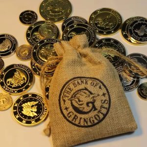Harry Potter Gringotts Commemorative Coin & Badge Set