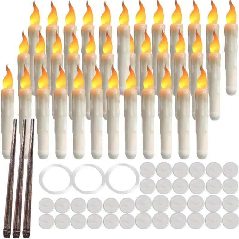 Floating LED Candles with Magic Wand Remote - Image 16