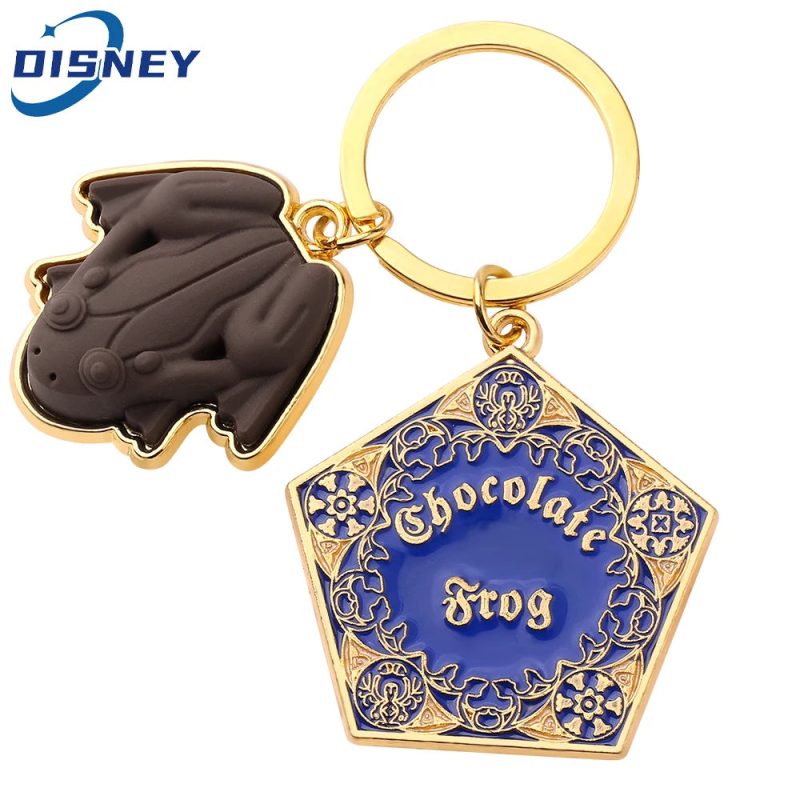 Classic Harry Potter Frog Metal Enamel Keychain