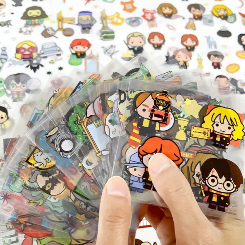 60-Sheet Harry Potter PET Sticker Set - Image 3