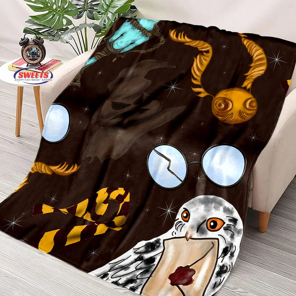 Magic Props Pattern Flannel Blanket - Image 7