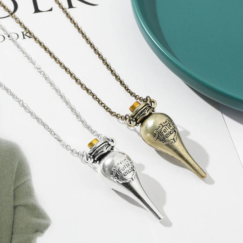 Harry Potter Retro Magic Medicine Bottle Pendant Necklace - Image 3