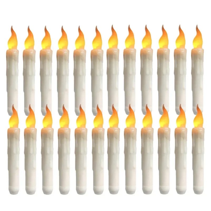 Floating LED Candles with Magic Wand Remote - Image 8