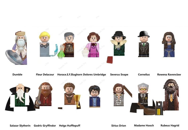 14pcs/set Harris HP Mini Man Figures - Image 2