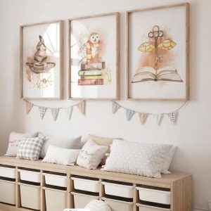 Wizards & Magic School Canvas Posters
