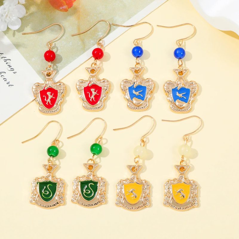 Harry Potter Enamel Metal Earrings - Image 2