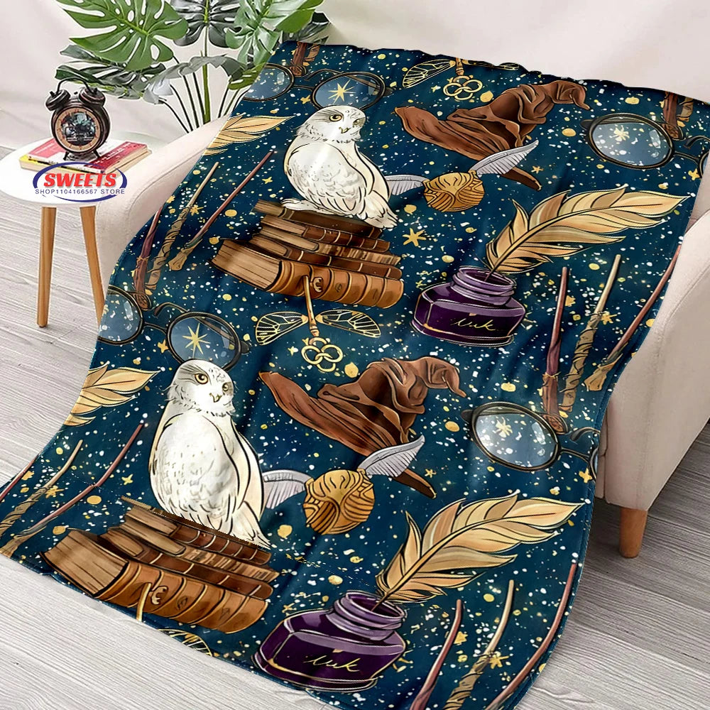 Magic Props Pattern Flannel Blanket - Image 5